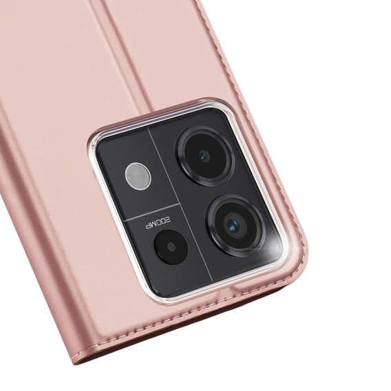 Etui Dux Ducis do Xiaomi Redmi Note 13 Pro 5G, Skinpro, różowe rose gold