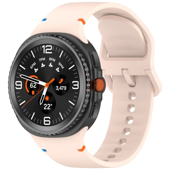 Pasek Silikonowy do Samsung Galaxy Watch 8 / 8 Classic, Różowy