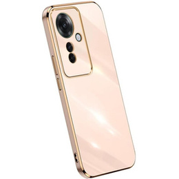 Etui do Oppo Reno 11F 5G, Glamour CamShield, różowe rose gold