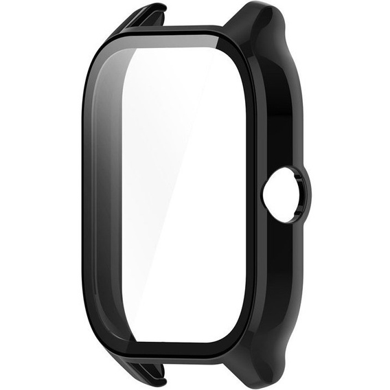 2w1 Etui + Szkło hartowane do Amazfit GTS 4, Czarne