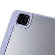 Etui do iPad Pro 12.9" 2022/2021/2020 (6/5/4 gen.), Smartcase Hybrid, z miejscem na rysik, fioletowe