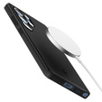 Etui Spigen do Samsung Galaxy S25 Ultra, Thin Fit Mag, czarne + Szkło hartowane 9H