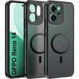 Etui do Oppo Reno 14, Matt Case, do MagSafe, matowe czarne
