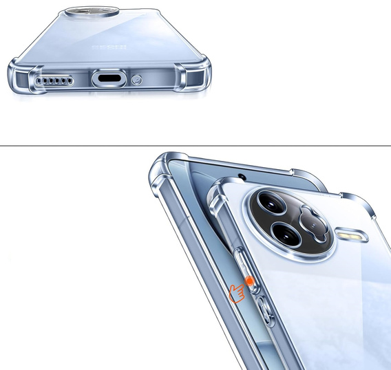 Etui do Xiaomi Poco F7 Ultra, Dropproof, przezroczyste