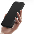Etui z klapką Dux Ducis do iPhone 17, Skin X Pro, do MagSafe, czarne