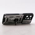 Etui pancerne do Xiaomi Redmi 12, CamShield Slide, srebrne
