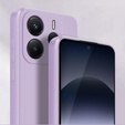 Etui do Xiaomi Redmi Note 14 4G, Silicone Lite, fioletowe