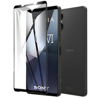 Szkło Hartowane 3D do Sony Xperia 10 VI, czarna ramka