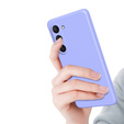 Etui do Samsung Galaxy S23 FE, Silicone Lite, fioletowe