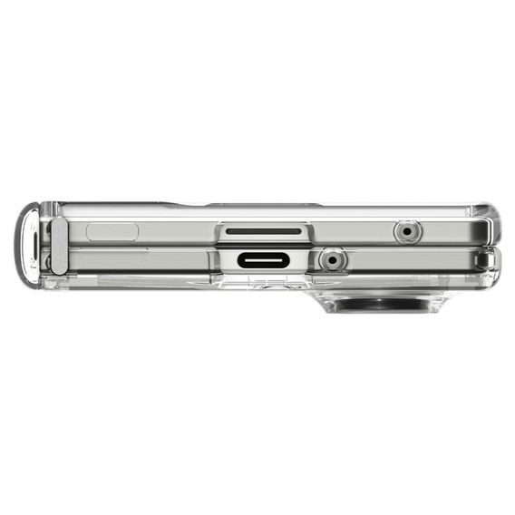 Etui Spigen do Samsung Galaxy Z Fold7, Ultra Hybrid Pro Mag MagSafe, Clear / White