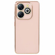 Etui do Infinix Hot 40i, Glamour CamShield, różowe rose gold