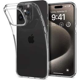 Etui Spigen do iPhone 15 Pro Max, Liquid Crystal, Przezroczyste