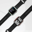 2w1 Etui + Szkło Hartowane do Apple Watch 4/5/6/SE 44mm, Zielone / Złote