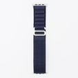 Pasek Nylonowy do Apple Watch 1/2/3/4/5/6/7/8/9/10/11/SE Ultra 1/2/3 42/44/45/46/49mm, Granatowy