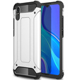 Etui do Xiaomi Redmi 9A, pancerne TECH ARMOR, srebrne