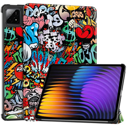 Etui do Xiaomi Pad 7 / 7 Pro, Smartcase, graffiti