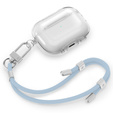 Smycz do telefonu Spigen Crossbody Strap + Wrist Strap + ConTag, niebieska