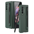 Etui GKK Shockproof do Samsung Galaxy Z Fold3 5G, with Pen Slot, Dark Green