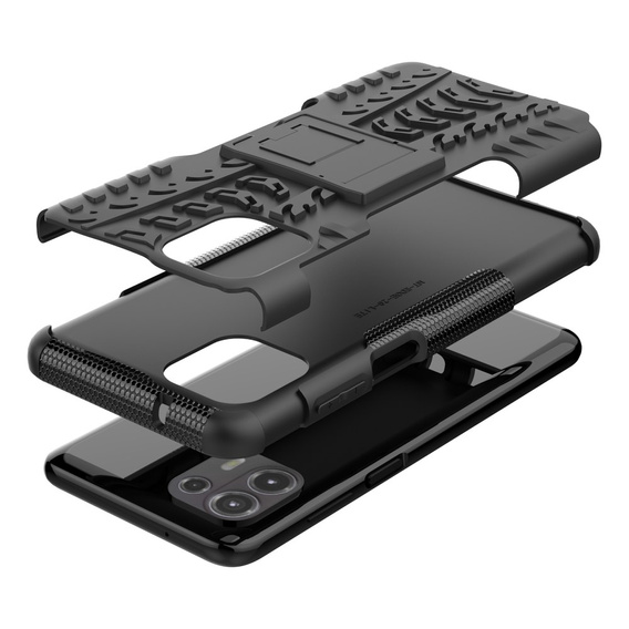 Etui do Motorola Edge 20 Lite, Tire Armor, czarne