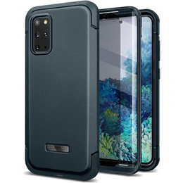 Etui do Samsung Galaxy S20+ Plus, Suritch Basic (Two Frames), niebieskie
