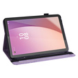 Etui z klapką do Lenovo Pad M9, flower, fioletowe