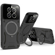 Etui pancerne do Realme 12 Pro 5G / 12 Pro+ 5G, Magnetic Ring, czarne