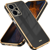 Etui do Xiaomi Poco F5, Glamour CamShield, czarne