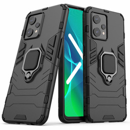 Etui do Realme 9 Pro+ Plus / Realme 9 4G, Kickstand Ring, czarne