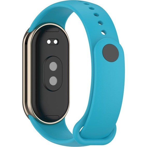Pasek Silikonowy do Xiaomi Smart Band 10 / 9 / 8, Niebieski