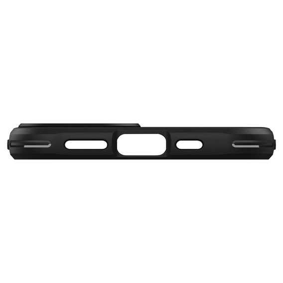 Etui Spigen do iPhone 13, Rugged Armor, czarne + szkło