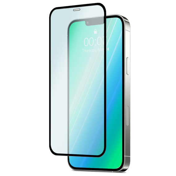 2x Szkło Hartowane do iPhone 12 Pro Max, ERBORD 3D pełne, szybka na cały ekran