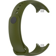 Pasek Silikonowy do Xiaomi Smart Band 10 / 9 / 8, Ciemnozielony