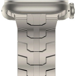 Bransoleta do Apple Watch 1/2/3/4/5/6/7/8/9/10/11/SE Ultra 1/2/3 42/44/45/46/49mm, Tytanowa