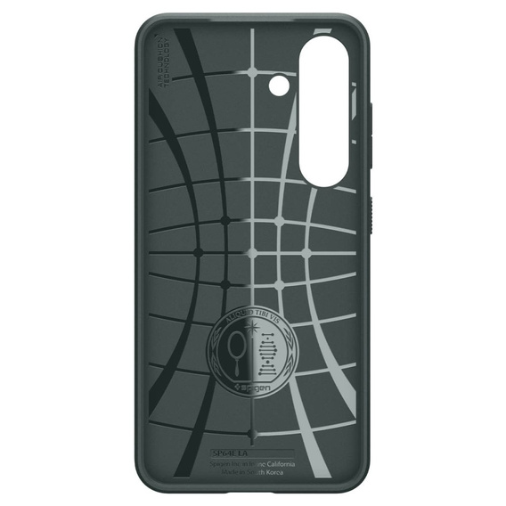Etui Spigen do Samsung Galaxy S25, Liquid Air, abyss green + Szkło Hartowane 9H