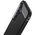 Etui Spigen do Samsung Galaxy A16 / A16 5G, Rugged Armor MagSafe, czarne + Szkło Hartowane 9H