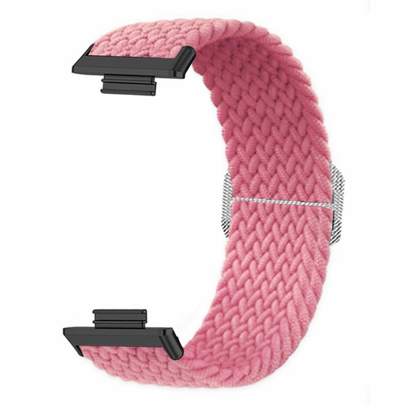 Pasek nylonowy do Huawei Watch Fit 2, Różowy
