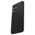 Etui Spigen do Samsung Galaxy S25+ Plus, Liquid Air, czarne + Szkło Hartowane 9H