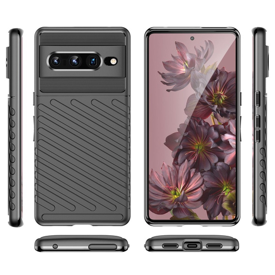 Etui do Google Pixel 7 Pro, Thunder, czarne