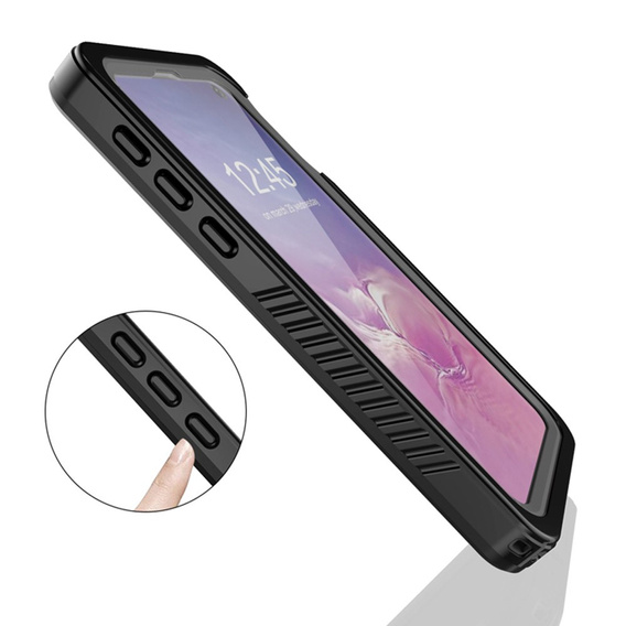 Etui Wodoodporne IP68 do Samsung Galaxy S10e, czarne