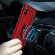 Etui pancerne do Xiaomi Redmi Note 8 Pro, Nox Case Ring, czerwone