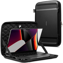 Spigen Etui na Laptop 13", Rugged Armor Pouch, Black