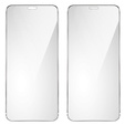 2x Szkło Hartowane do iPhone 11 Pro Max, ERBORD 9H Hard Glass, szybka