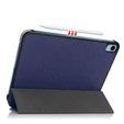 Etui do iPad 10.9" 2022 (10 gen.) / iPad 11" 2025 A16 (11 gen.), Smartcase z miejscem na rysik, granatowe