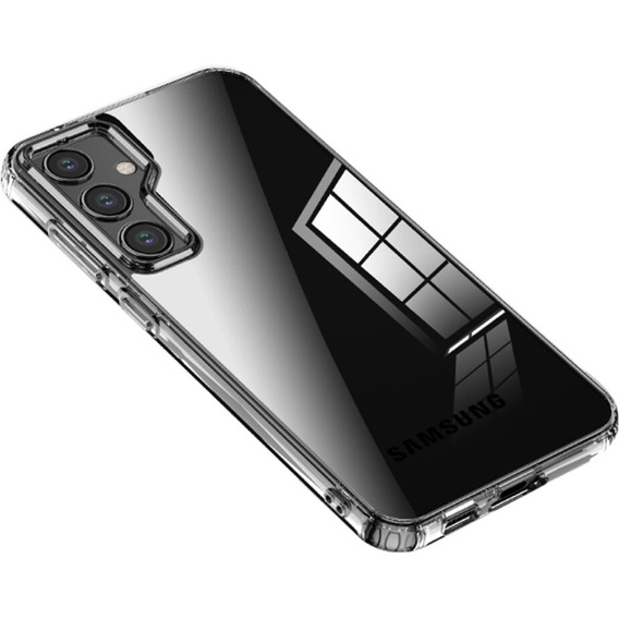 Etui do Samsung Galaxy S23 FE, Fusion Hybrid, przezroczyste