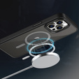 Etui do iPhone 15 Pro, MagColor do MagSafe, czarne