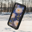 Etui Love Mei do Samsung Galaxy S25, pancerne ze szkłem, czarne