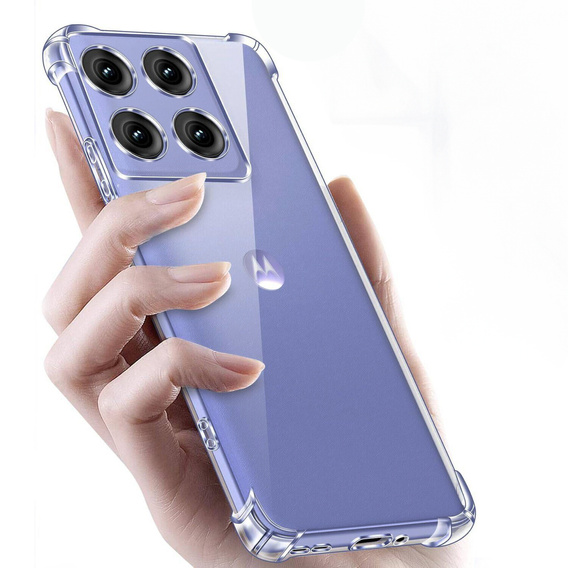 Etui do Motorola Edge 60 Fusion, Dropproof, przezroczyste
