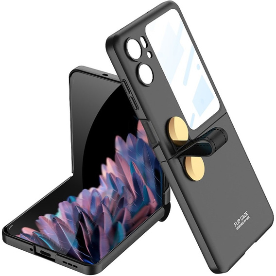 Etui PC Case do Oppo Find N2 Flip 5G, Czarne