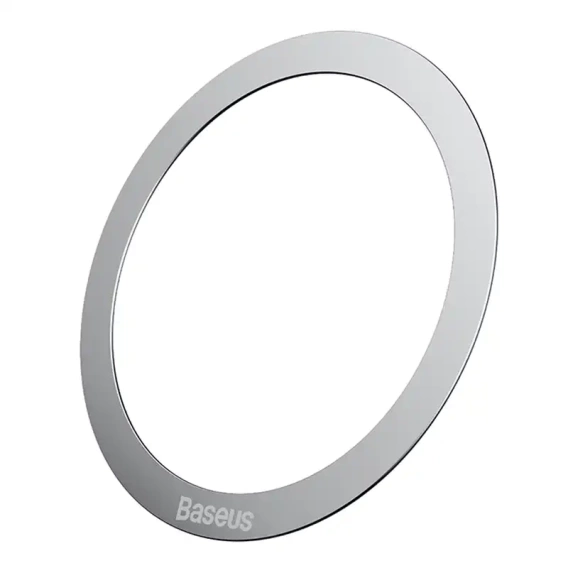 Baseus magnetyczny pierścień do telefonu – kompatybilny z MagSafe (2 sztuki) - srebrne