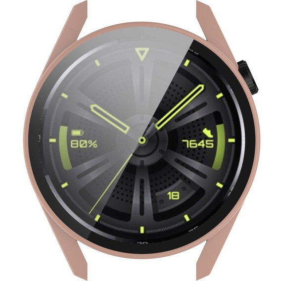 2w1 Etui + Szkło hartowane do Huawei Watch GT 3 42mm, Różowy